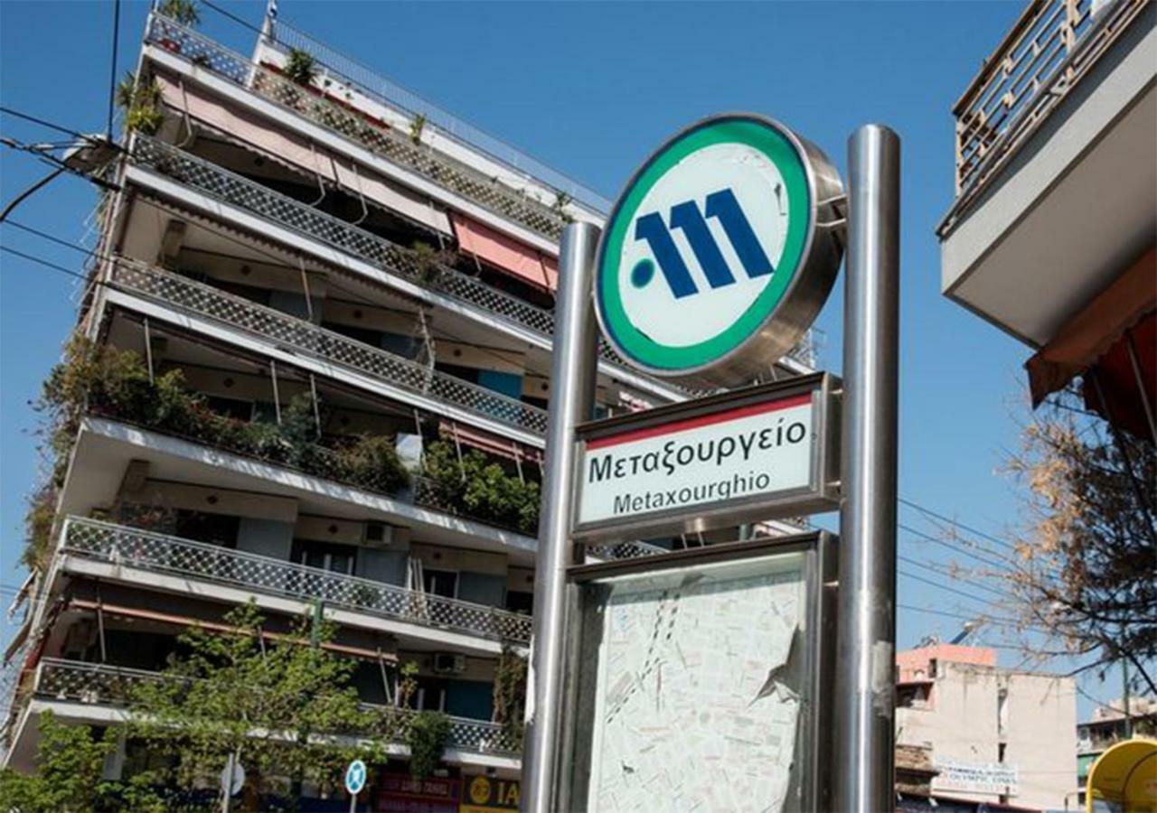 Stylish Athenian Flat Lägenhet Exteriör bild